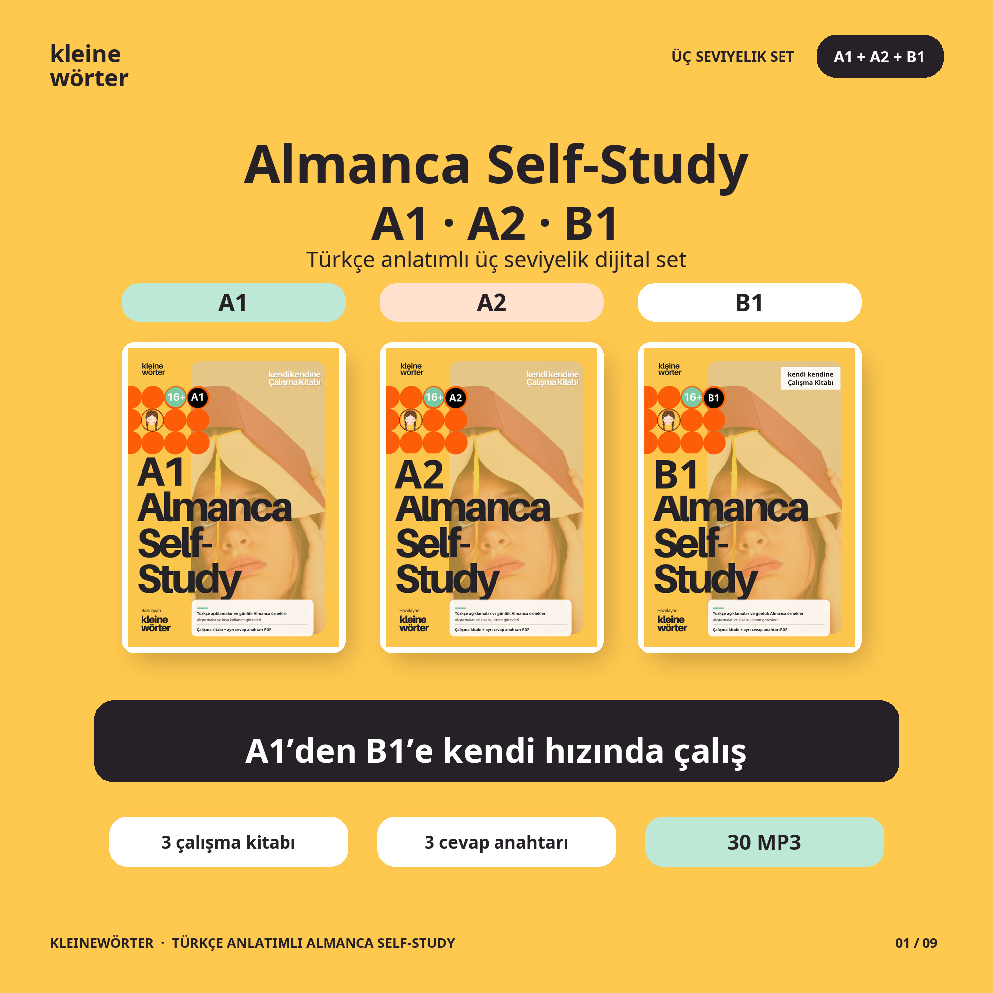 A1–B1 Self-Study Seti ürün kapağı