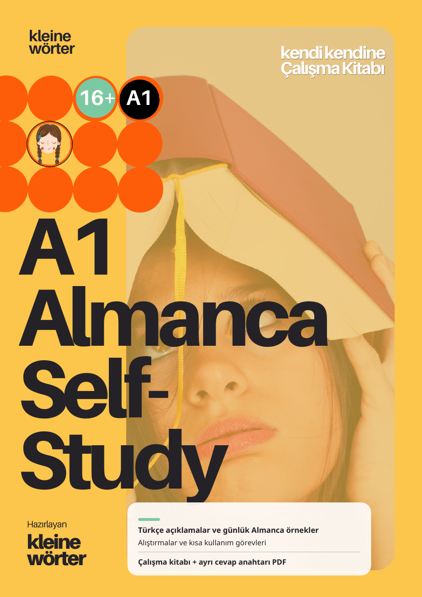A1 Almanca Self-Study çalışma kitabı kapağı