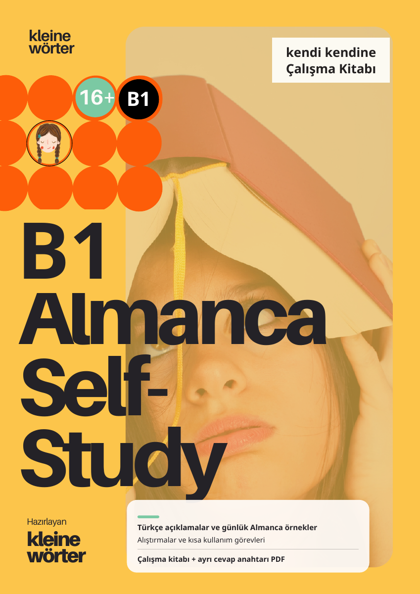 B1 Almanca Self-Study çalışma kitabı kapağı