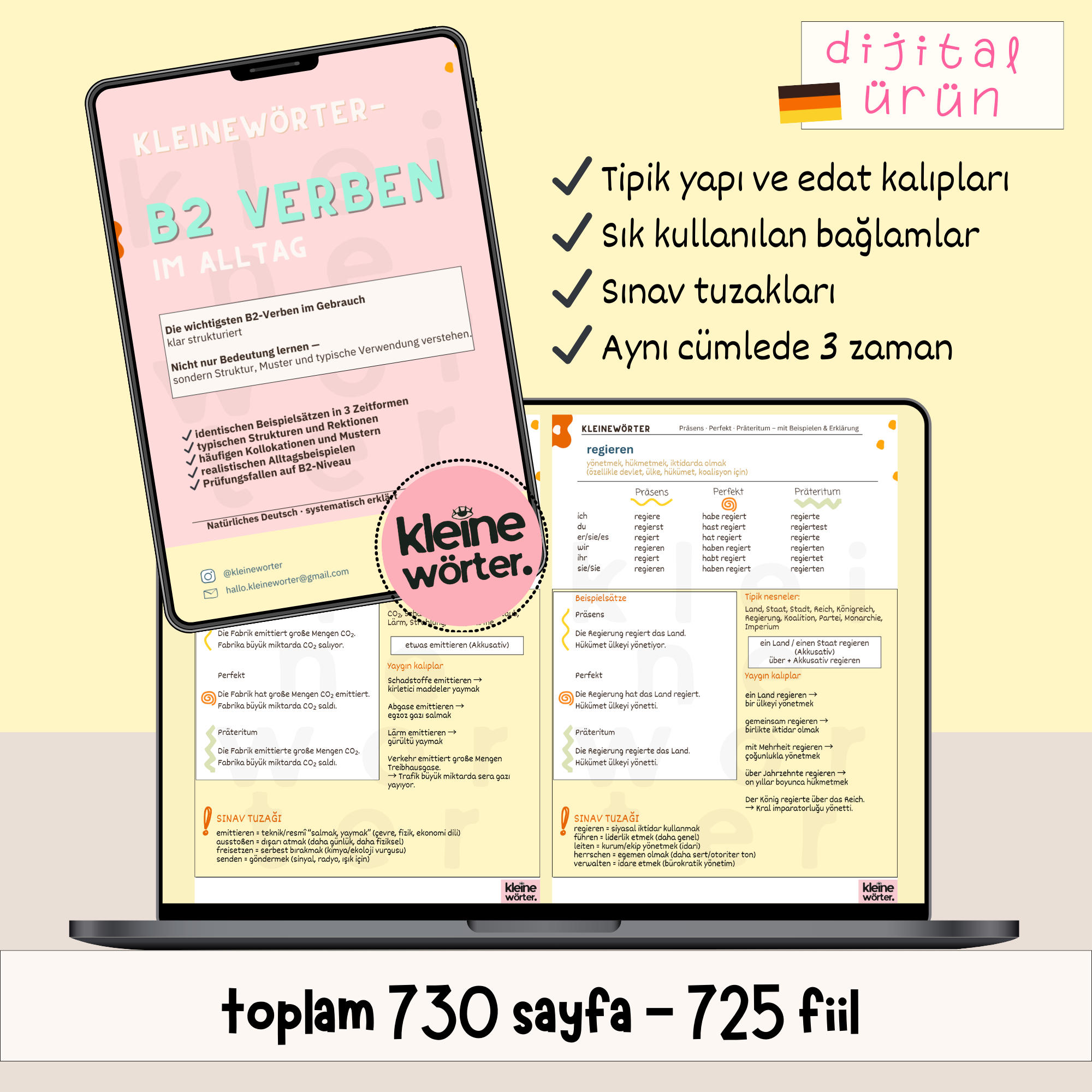 B2 Verben im Alltag ürün kapağı