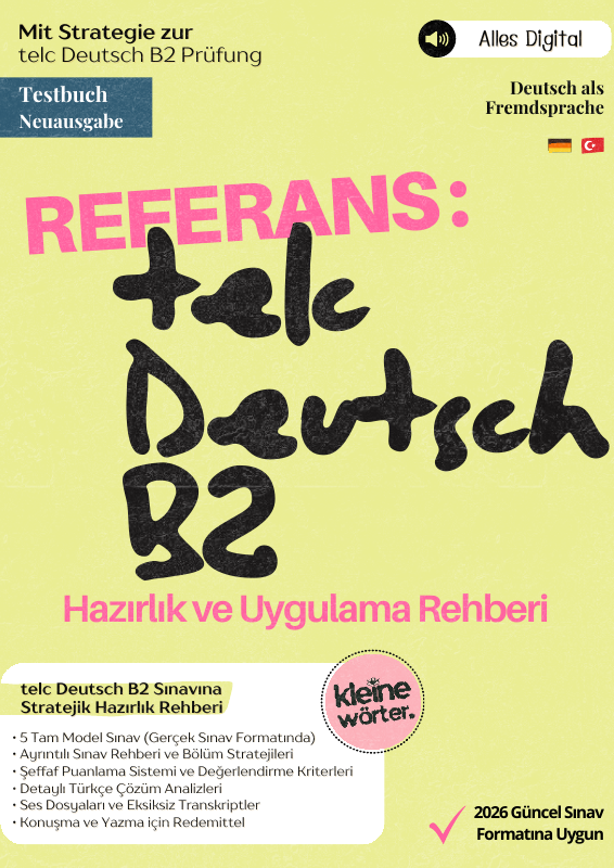 telc Deutsch B2 Hazırlık Rehberi ürün kapağı